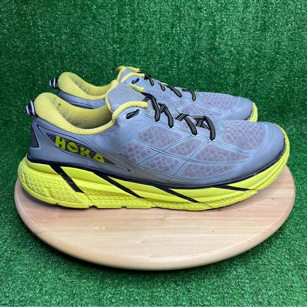 Hoka One One Clifton 2 Comfort Lace Up Running Shoes Men’s Size 13